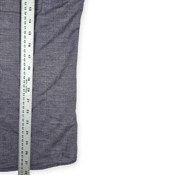 Armani Exchange (A|X) Short Sleeve Button Down - Men's Large - Purple Fitted - Picture 4 of 10